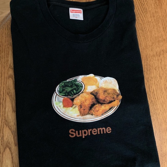 supreme fried chicken shirt